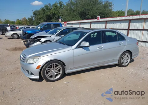 2009 Mercedes-Benz C 350 Sport from USA, damaged, VIN WDDGF56X49F223785
